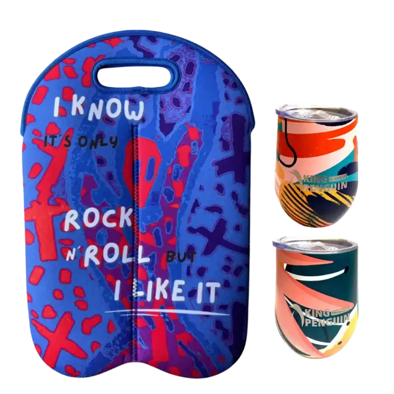 Combo: House Party Wine Bag + 2 Tumblers